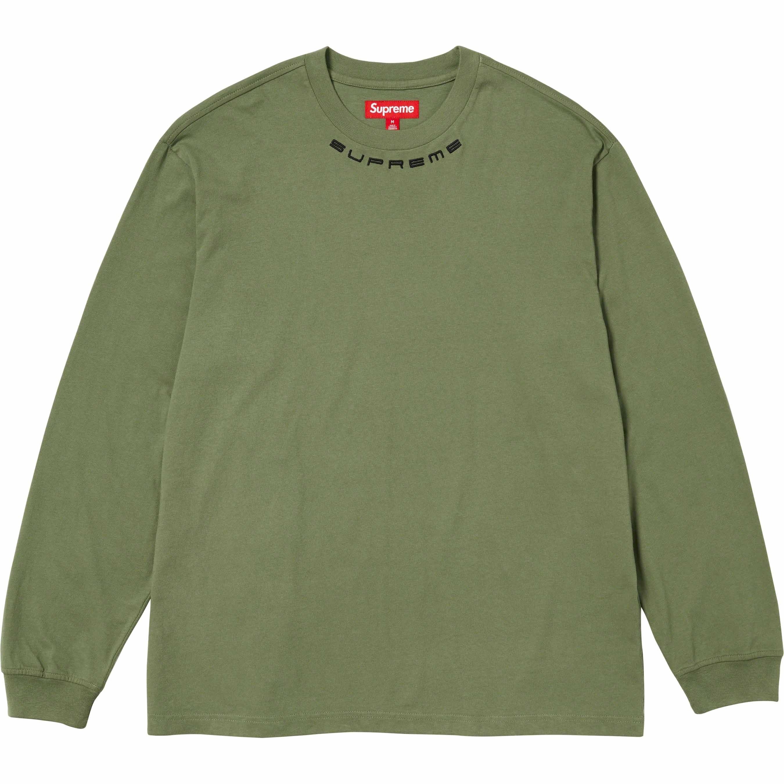 Collar Logo L/S Top view 5